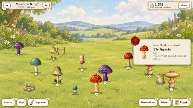 A new golden variant found in the Meadow Ring